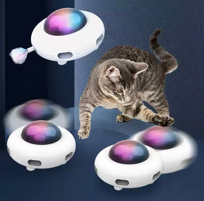 Auto Feather Catching Electric Cat Toy