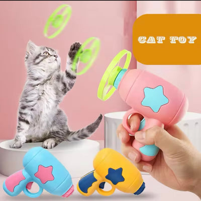 1 Set Cat interactive Toy with 15 discs