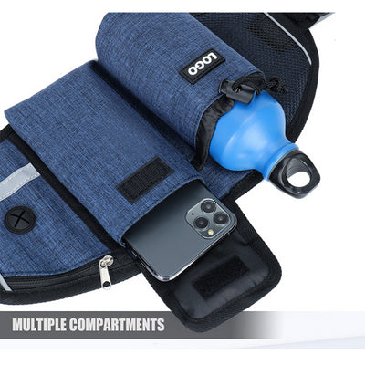 Multifunctional Outdoor Pet Waist pack with Towing Rope