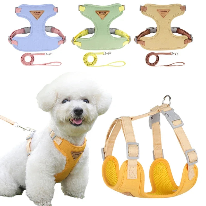 Puppy Harness and Leash Set – Breathable Vest