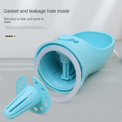 Portable Dog Cat Water Bottle with Storage Food and Water Container