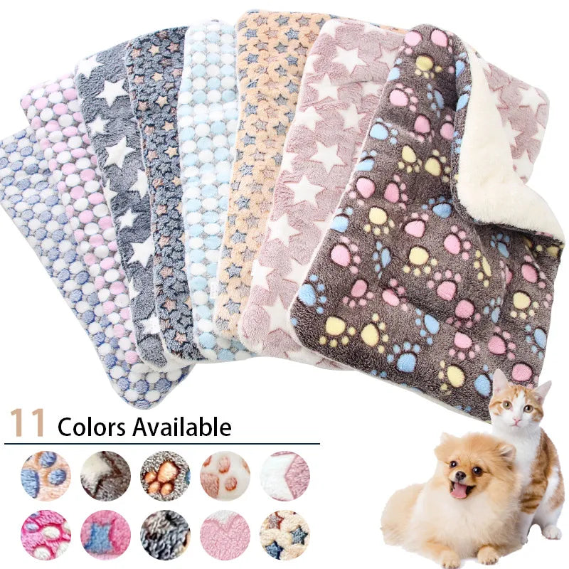 Pet Sleeping Mat - Washable Dog Bed & Cat Cushion, Perfect for Small & Large Pets