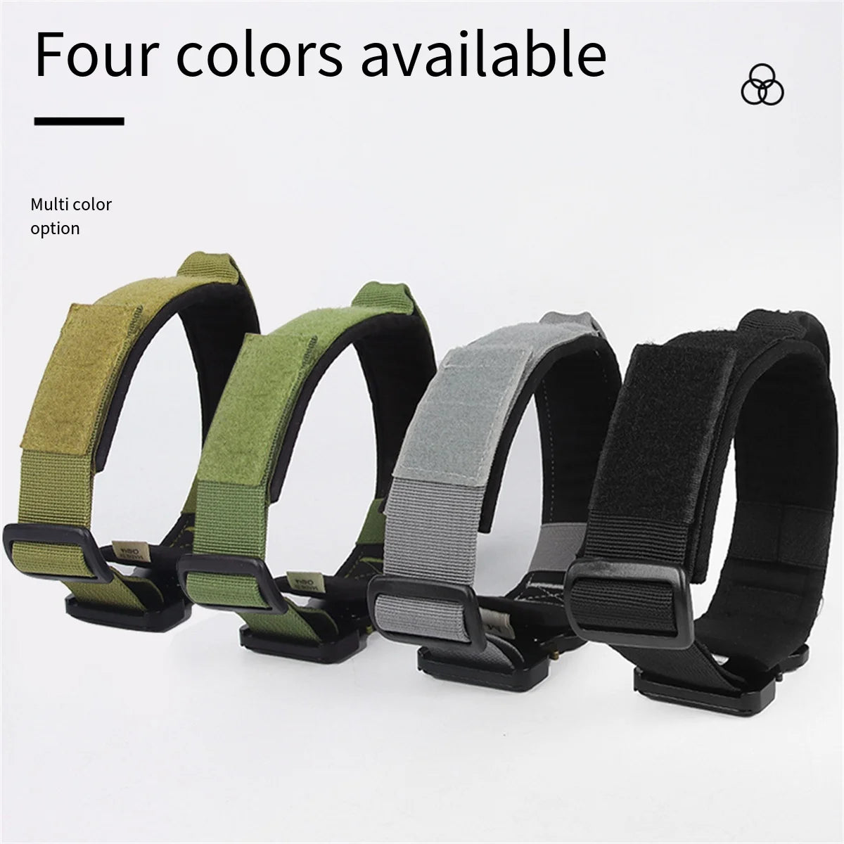 Dog Collar Durable Nylon Military Tactical Lead